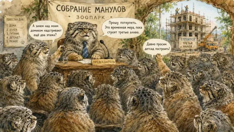 Фотография с манулом