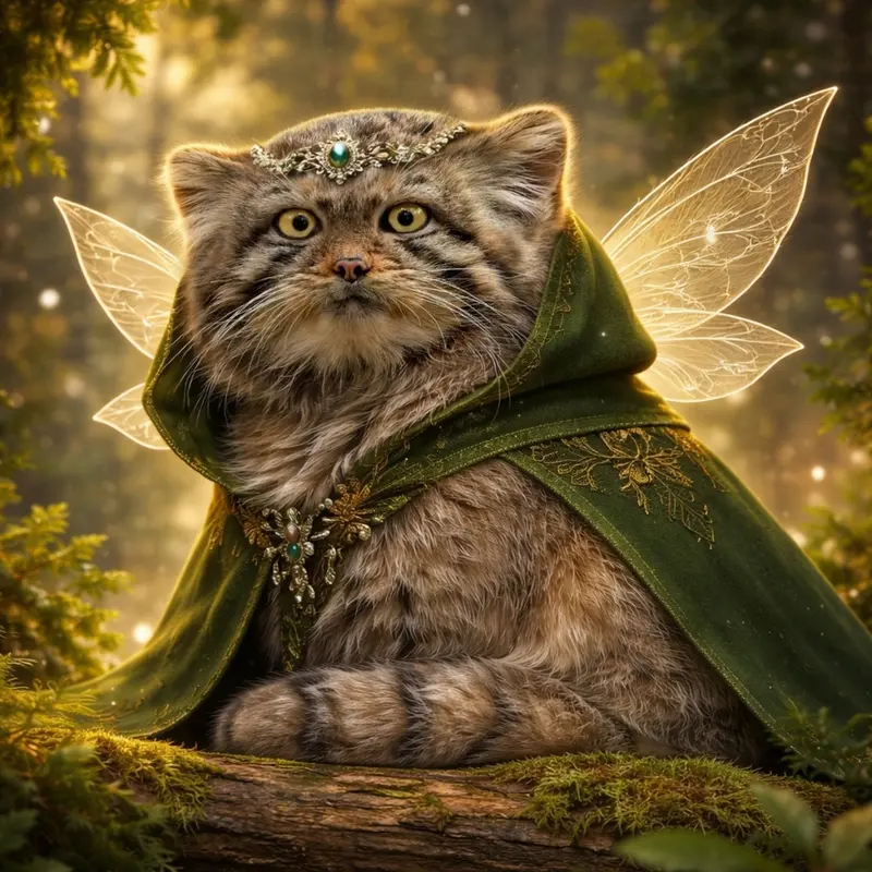 Фотография с манулом