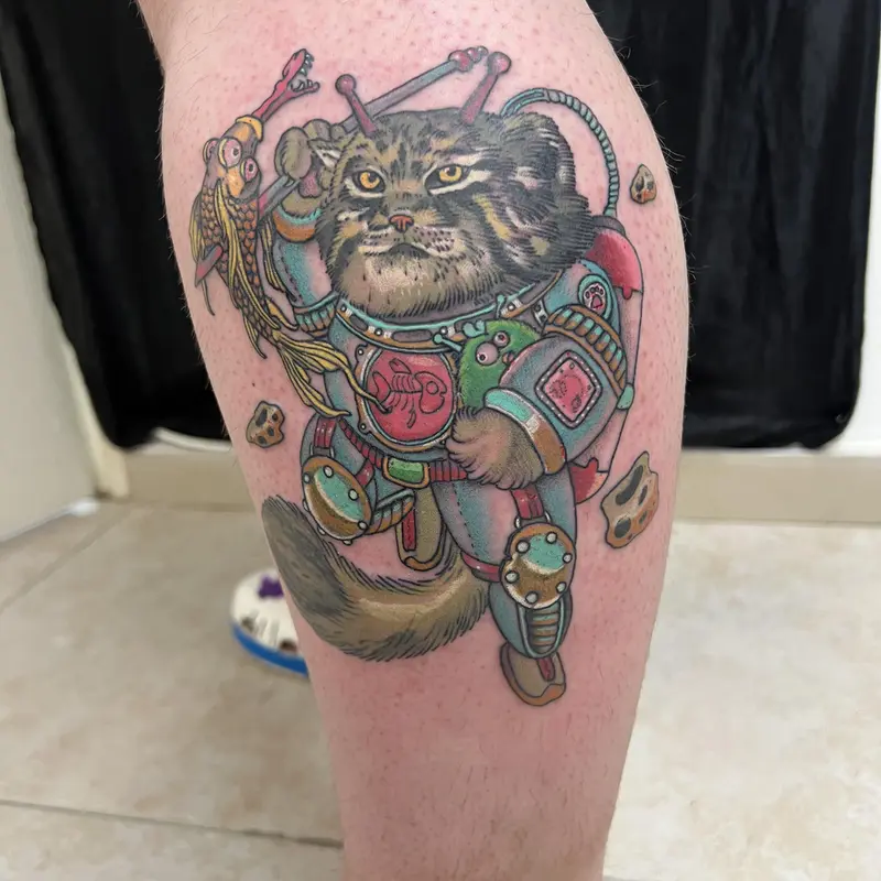 Фотография с манулом