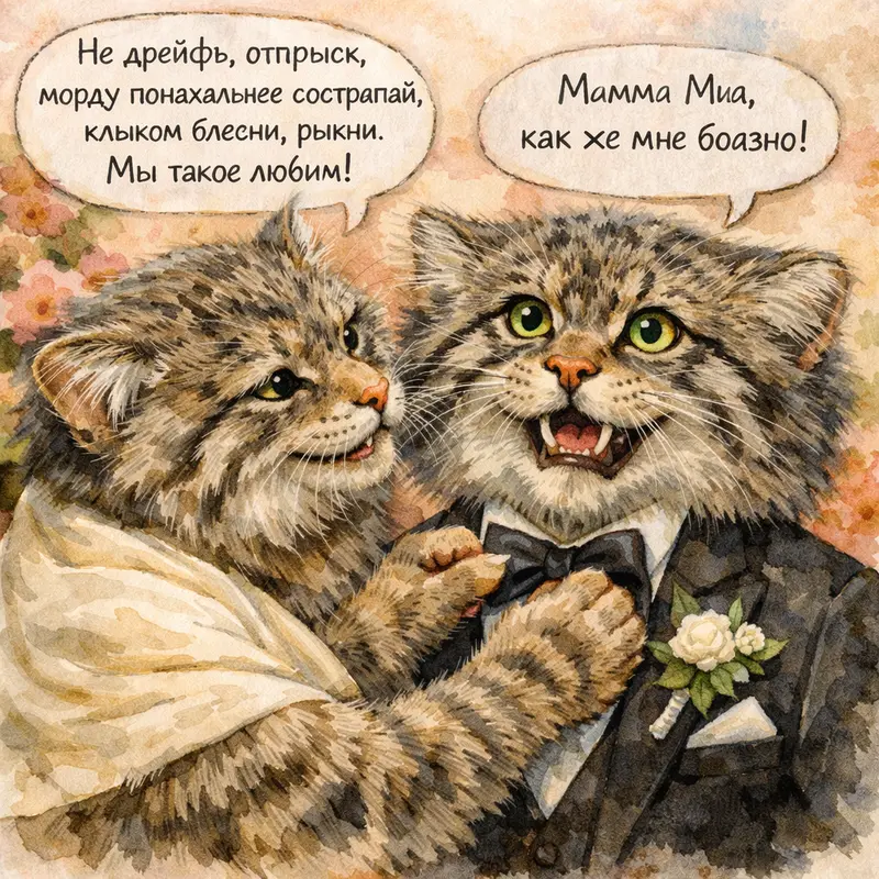 Фотография с манулом