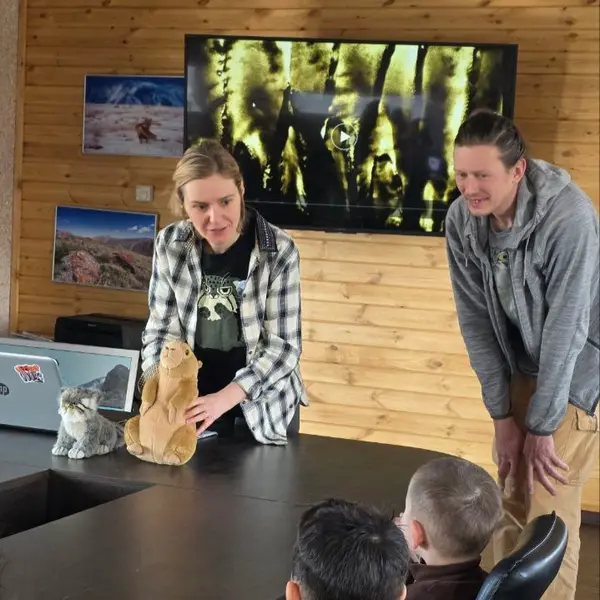 Фотография с манулом