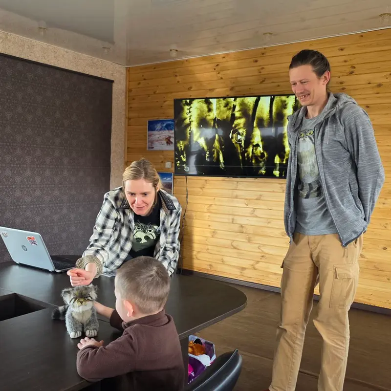 Фотография с манулом