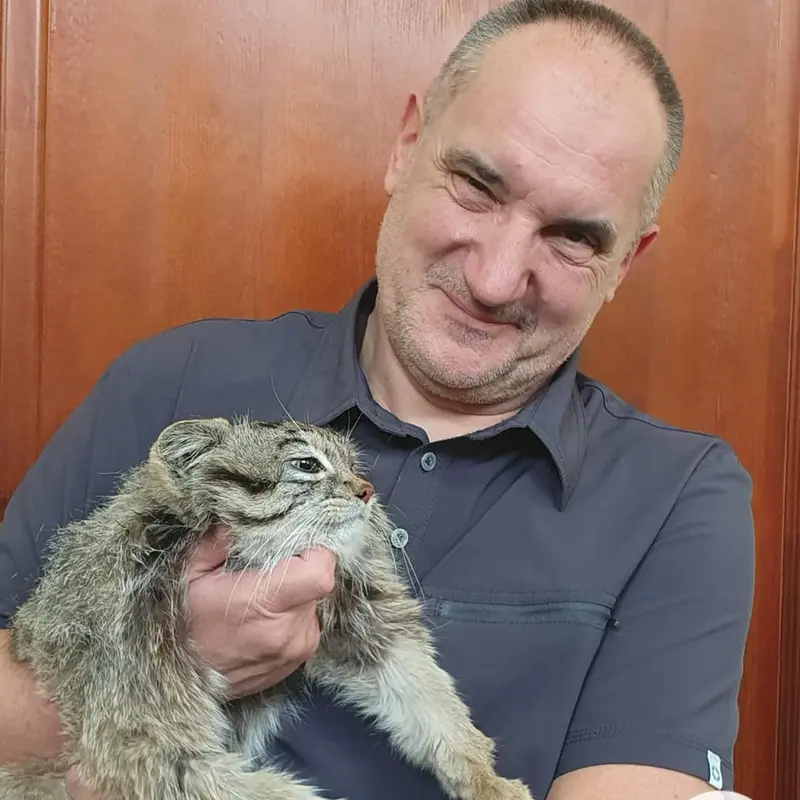 Фотография Саши в Варшавском Зоопарке