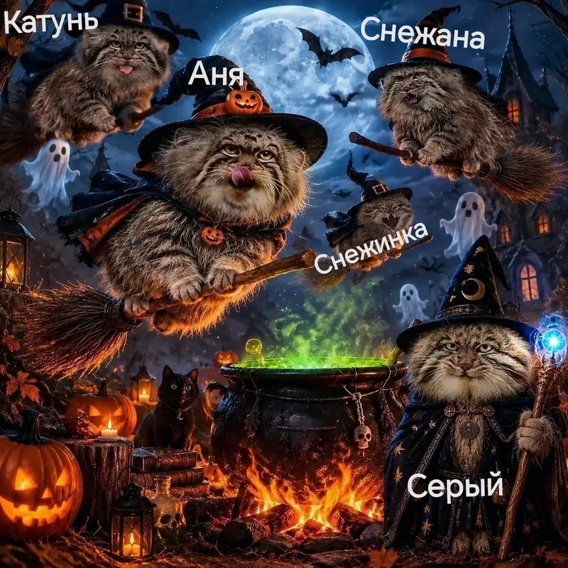 Фотография с манулом