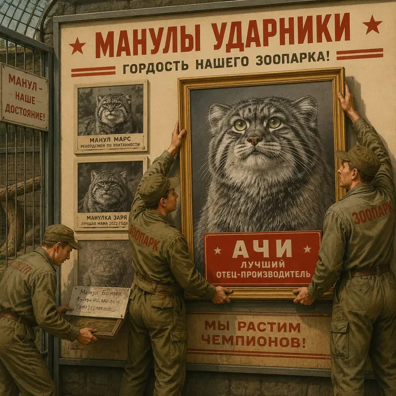 Фотография с манулом